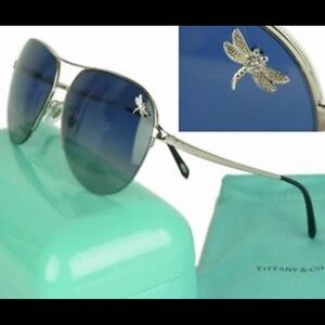Authentic Tiffany & Co. aviator sunglasses